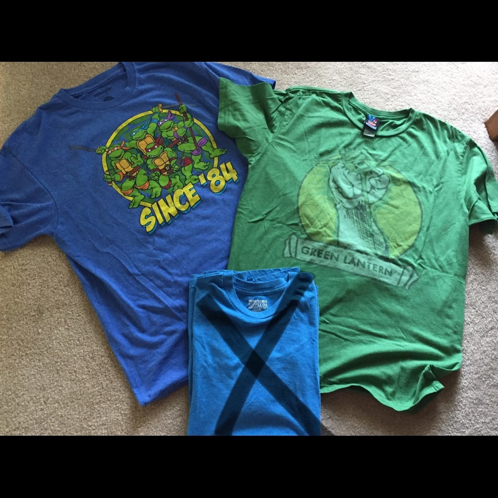 Set Of 2 Superhero Tees